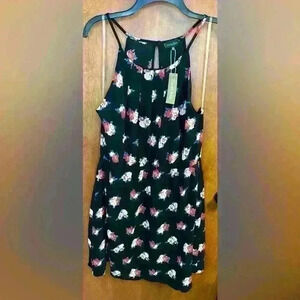 Zenobia Women’s Floral Dress Plus Size Pockets NWT